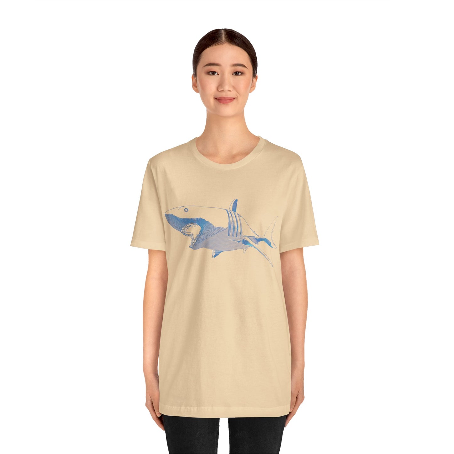 SHARK  01 Unisex Jersey Short Sleeve Tee