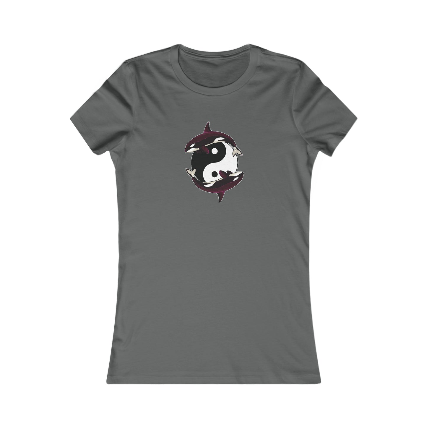 YING & YANG ORCAS Women's Favorite Tee