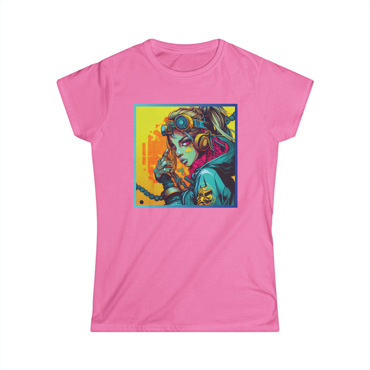 Felicity The Techno Girl Women's Softstyle Tee