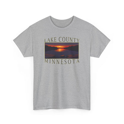 LAKE COUNTY, MINNESOTA Unisex Heavy Cotton Tee