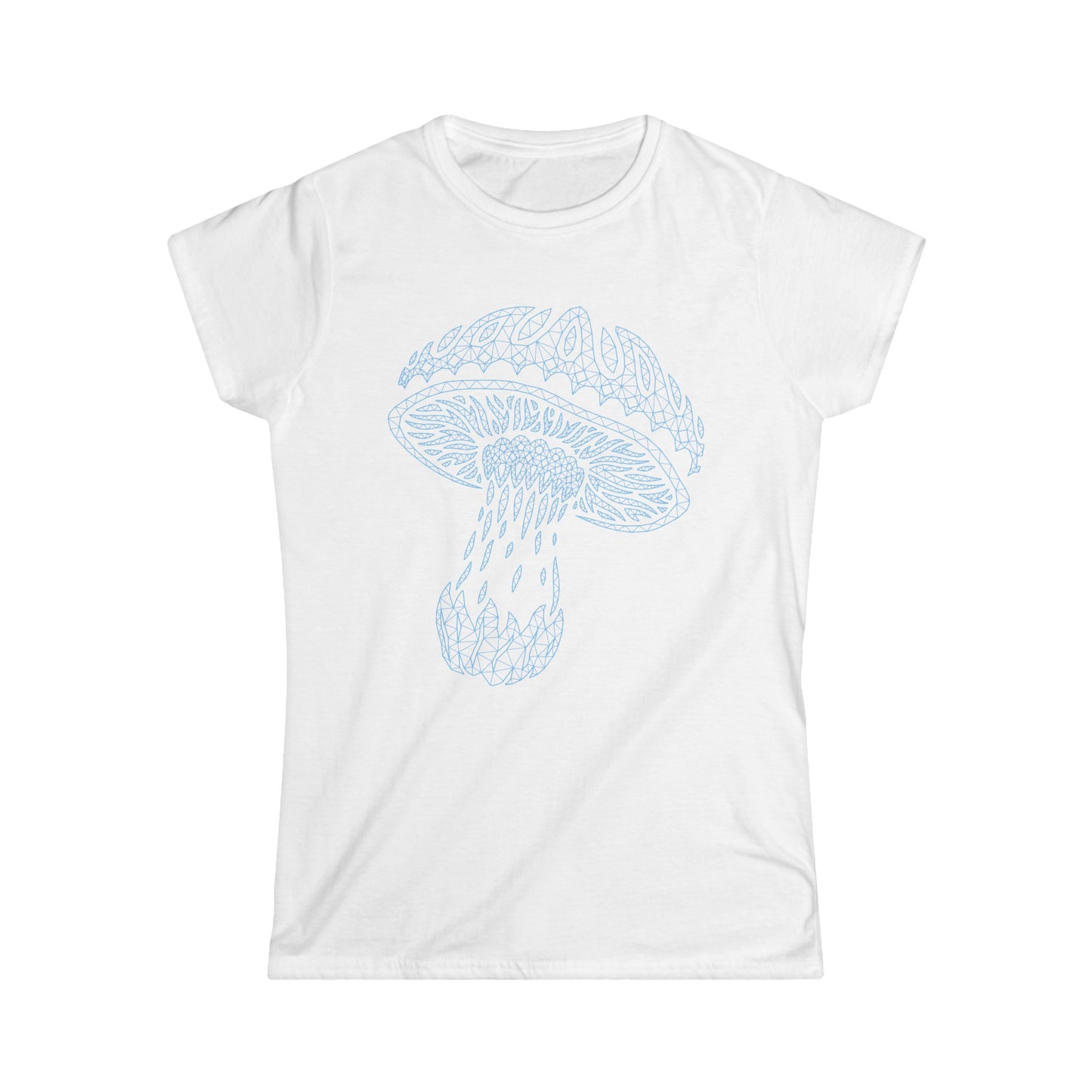 The MUSHROOM Geoprint Women's Softstyle Tee