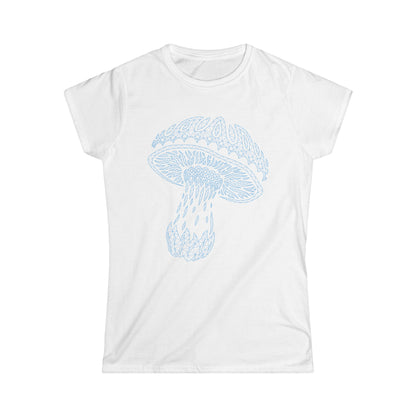 The MUSHROOM Geoprint Women's Softstyle Tee