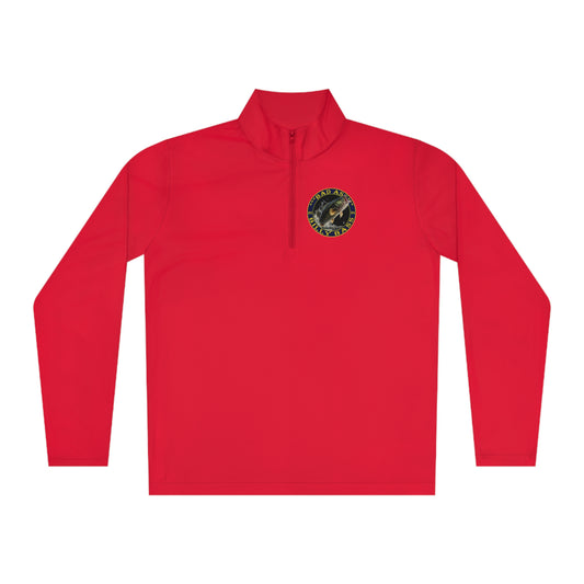 BAD ASS BILL BASS Unisex Quarter-Zip Pullover