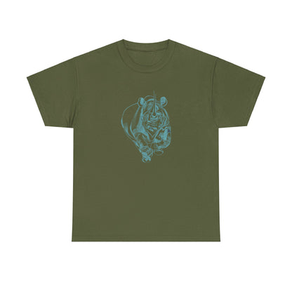 RHINO 01 Unisex Heavy Cotton Tee