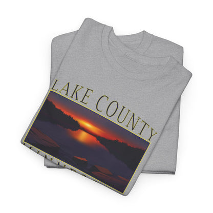 LAKE COUNTY, MINNESOTA Unisex Heavy Cotton Tee