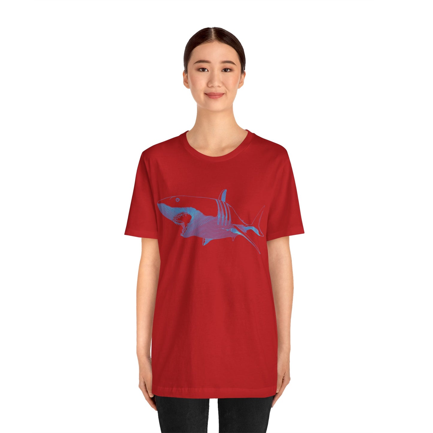 SHARK  01 Unisex Jersey Short Sleeve Tee