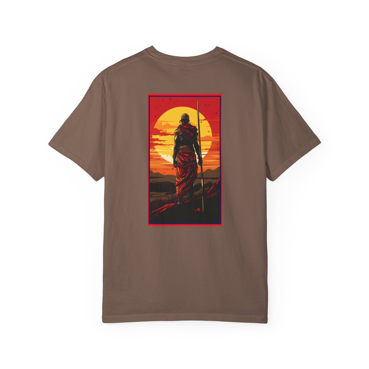 SOPA MAASAI WARRIOR Unisex Garment-Dyed T-shirt