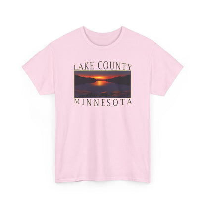 LAKE COUNTY, MINNESOTA Unisex Heavy Cotton Tee