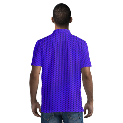 The RISE ABOVE b/y classic Mens All Over Print Polo Shirt