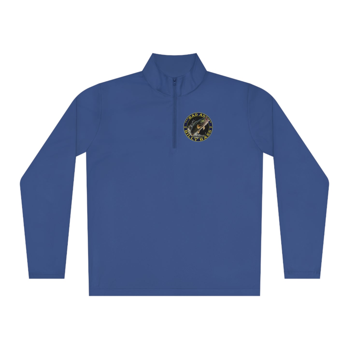 BAD ASS BILL BASS Unisex Quarter-Zip Pullover