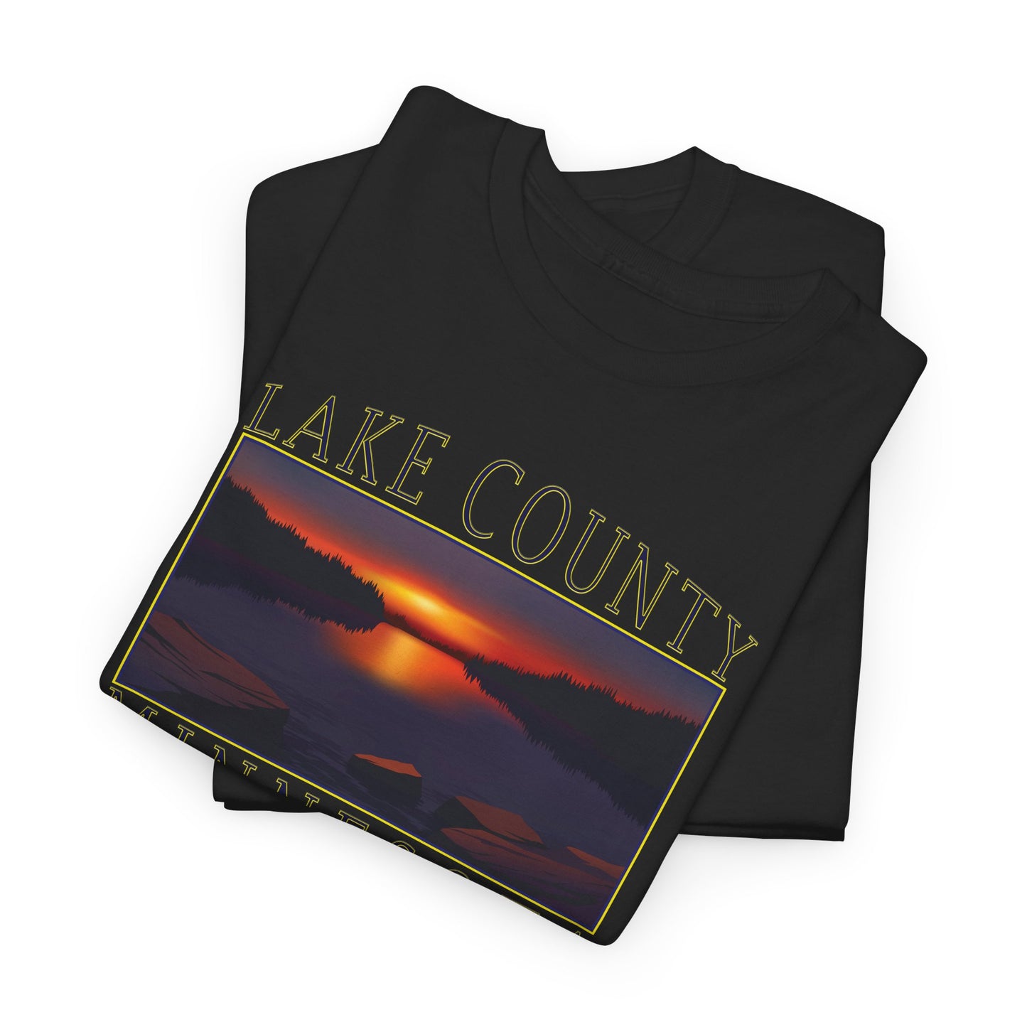 LAKE COUNTY, MINNESOTA Unisex Heavy Cotton Tee