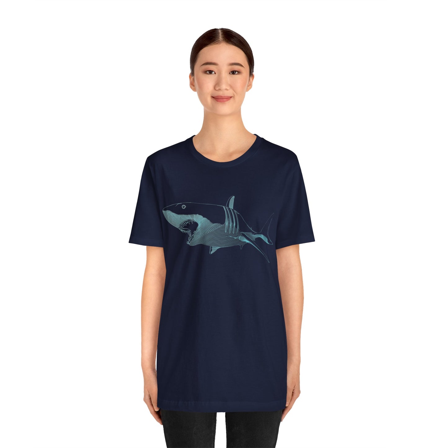 SHARK  01 Unisex Jersey Short Sleeve Tee