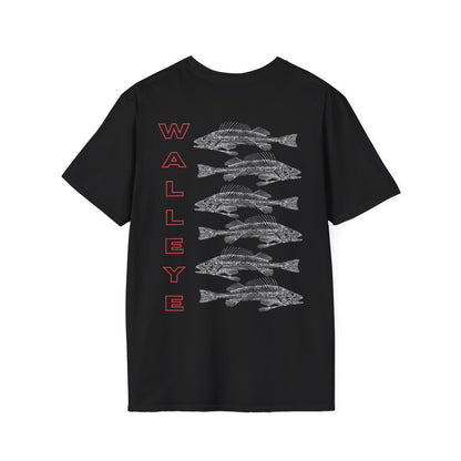 WALLEYE RED 6 Unisex Softstyle T-Shirt