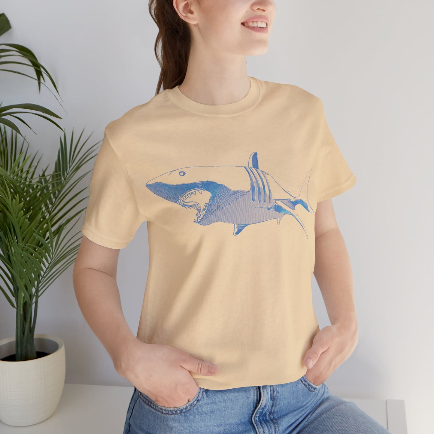 SHARK  01 Unisex Jersey Short Sleeve Tee