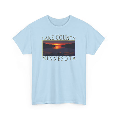 LAKE COUNTY, MINNESOTA Unisex Heavy Cotton Tee