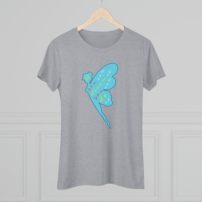 If you can dream it, you can do it Lt Blue Women's Triblend Tee