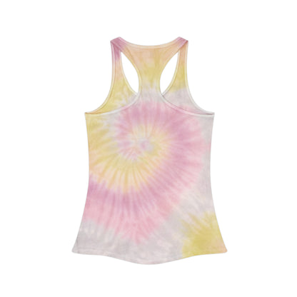 SMARTSY ARTSY Tie Dye Racerback Tank Top