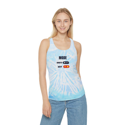 SMARTSY ARTSY Tie Dye Racerback Tank Top