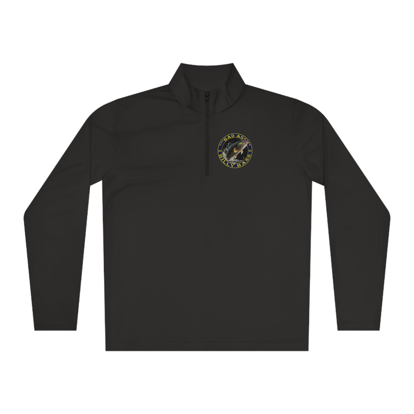 BAD ASS BILL BASS Unisex Quarter-Zip Pullover