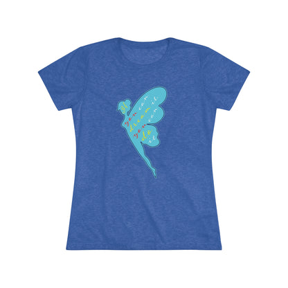 If you can dream it, you can do it Lt Blue Women's Triblend Tee