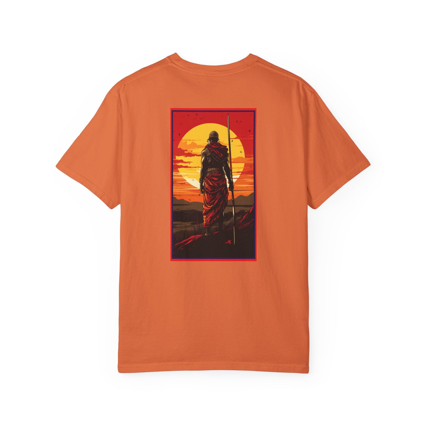 SOPA MAASAI WARRIOR Unisex Garment-Dyed T-shirt