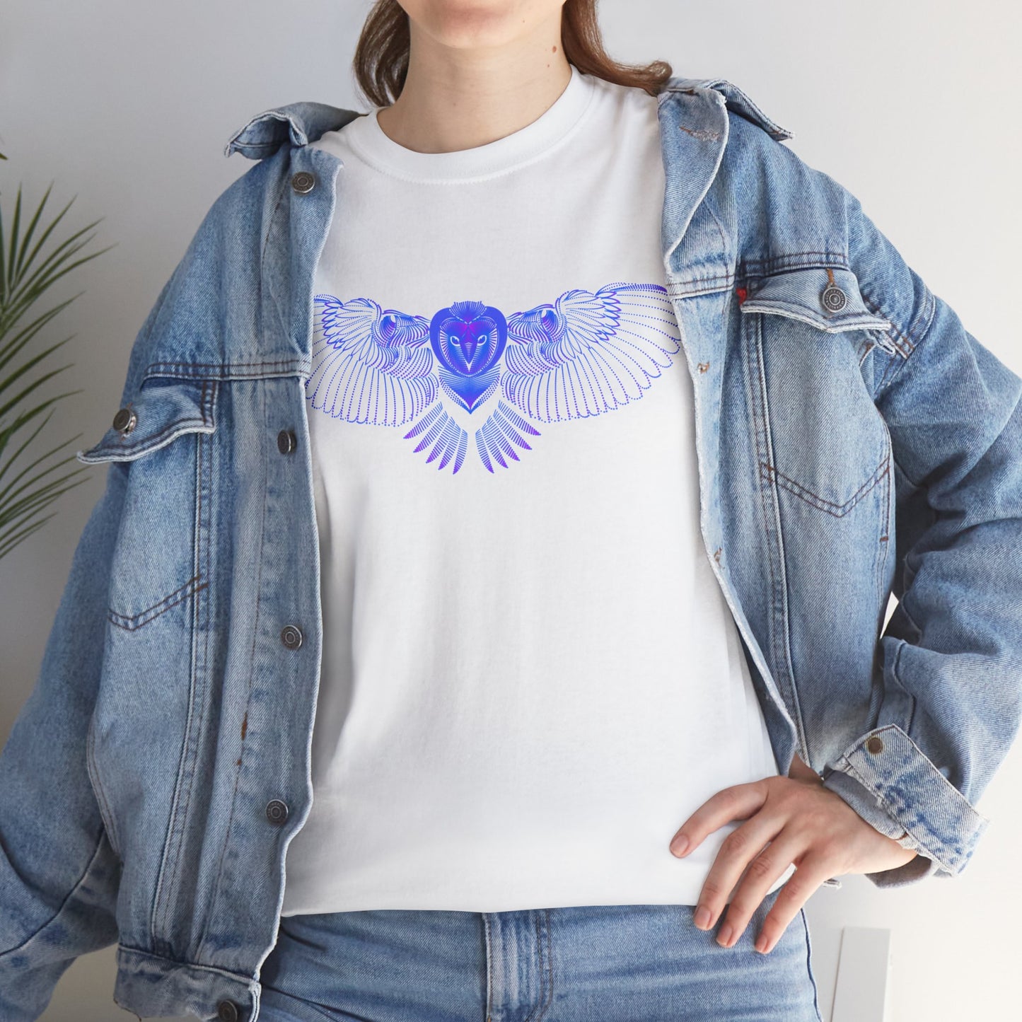 OWL 02 Unisex Heavy Cotton Tee