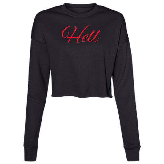 Hell 7503 Ladies' Cropped Fleece Crew