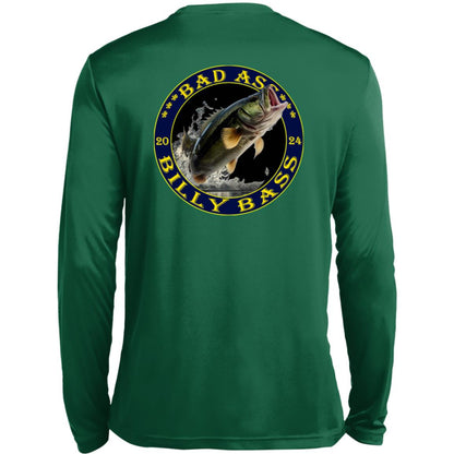 BAD ASS BILLY BASS 788 Long Sleeve Moisture-Wicking Tee