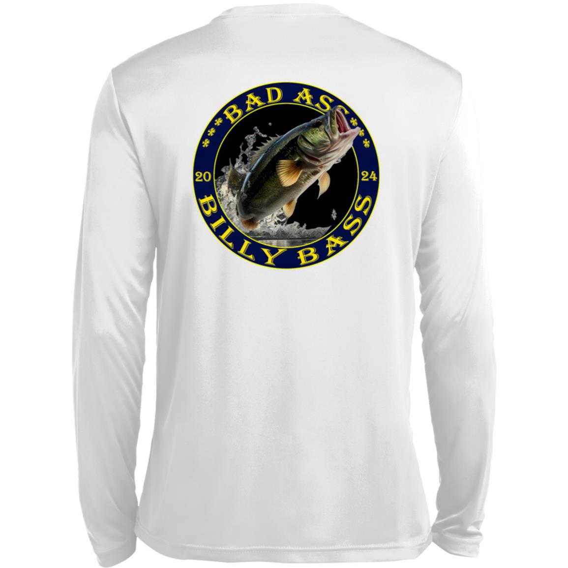 BAD ASS BILLY BASS 788 Long Sleeve Moisture-Wicking Tee