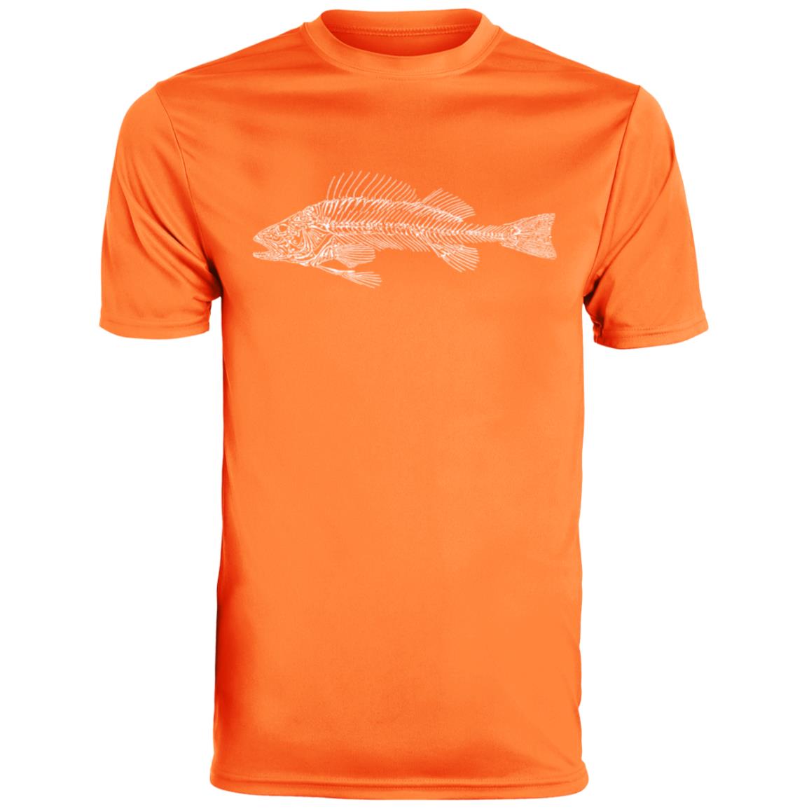 JW WALLEYE SKELETON 790 Men's Moisture-Wicking Tee