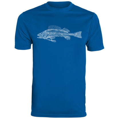 JW WALLEYE SKELETON 790 Men's Moisture-Wicking Tee