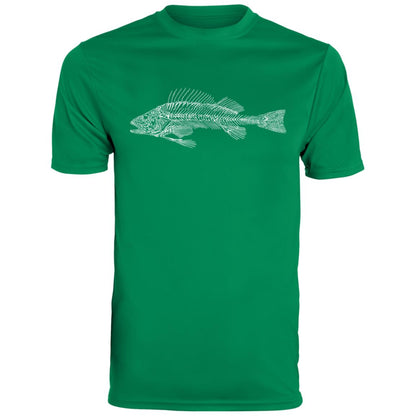 JW WALLEYE SKELETON 790 Men's Moisture-Wicking Tee