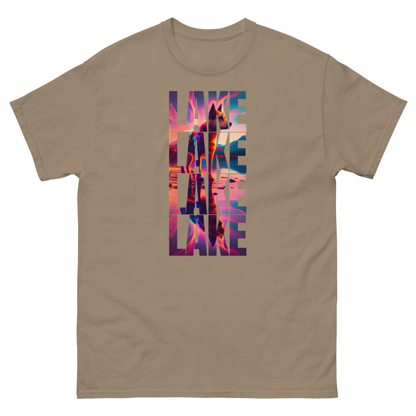 Lake & Dog Men's classic tee