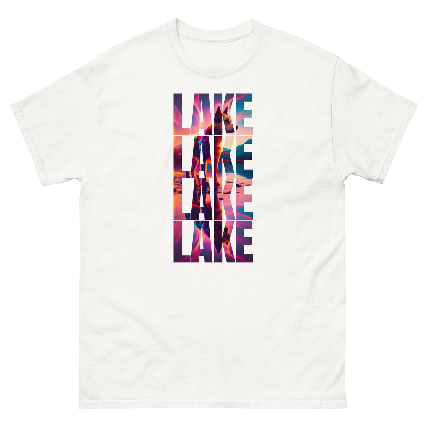 Lake & Dog Men's classic tee