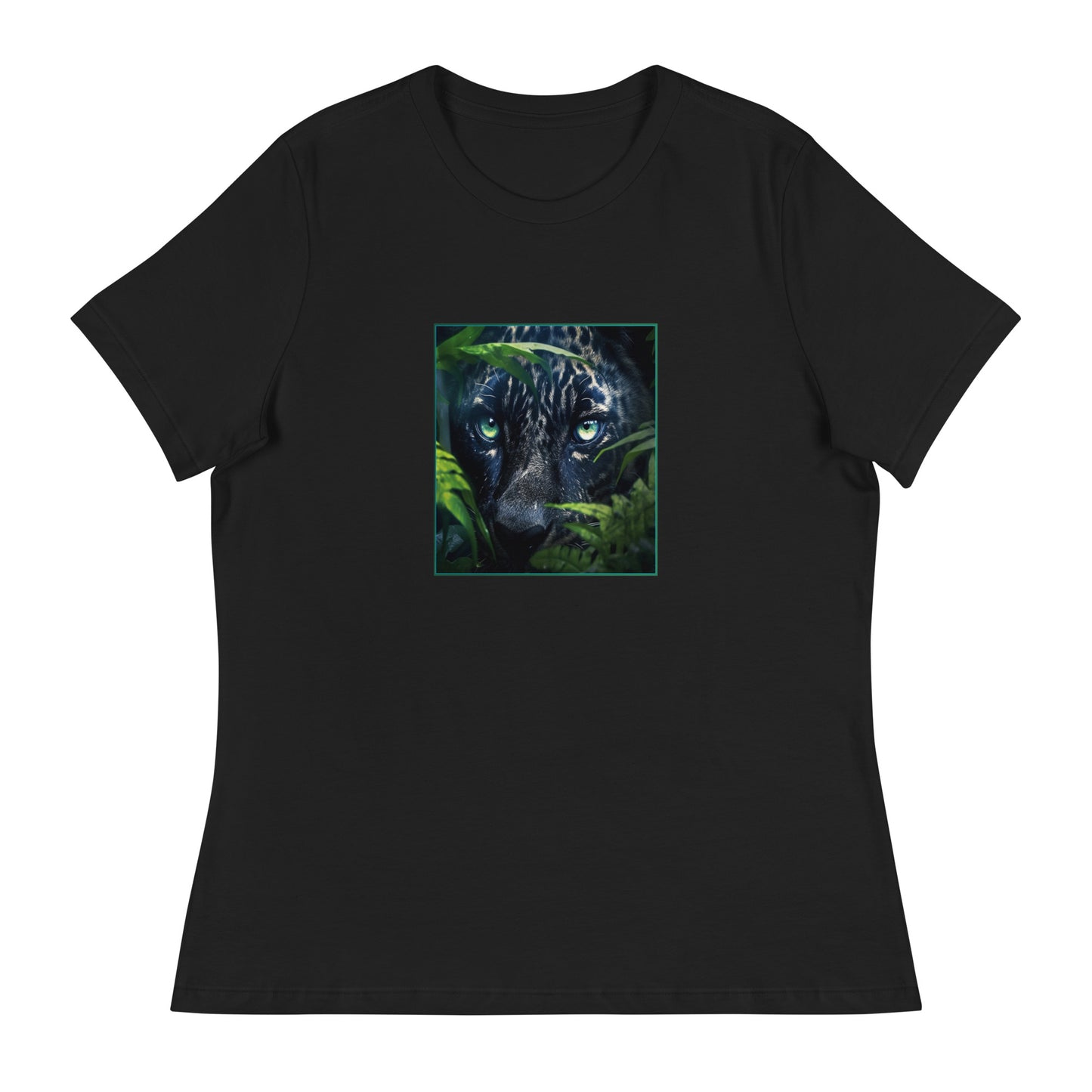 Stalking Black Panther Women's Relaxed T-Shirt