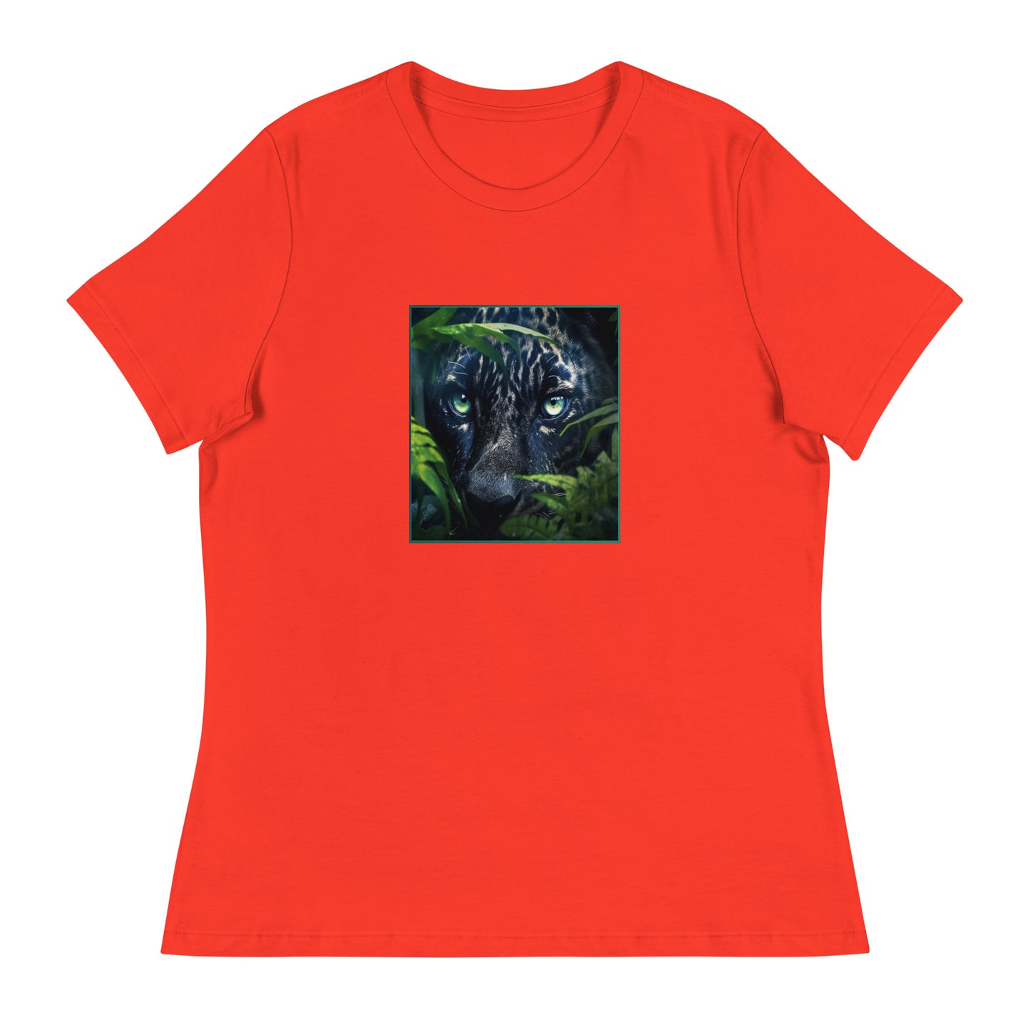 Stalking Black Panther Women's Relaxed T-Shirt